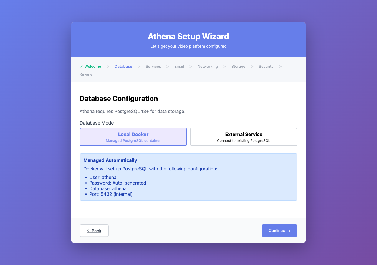 Database Configuration