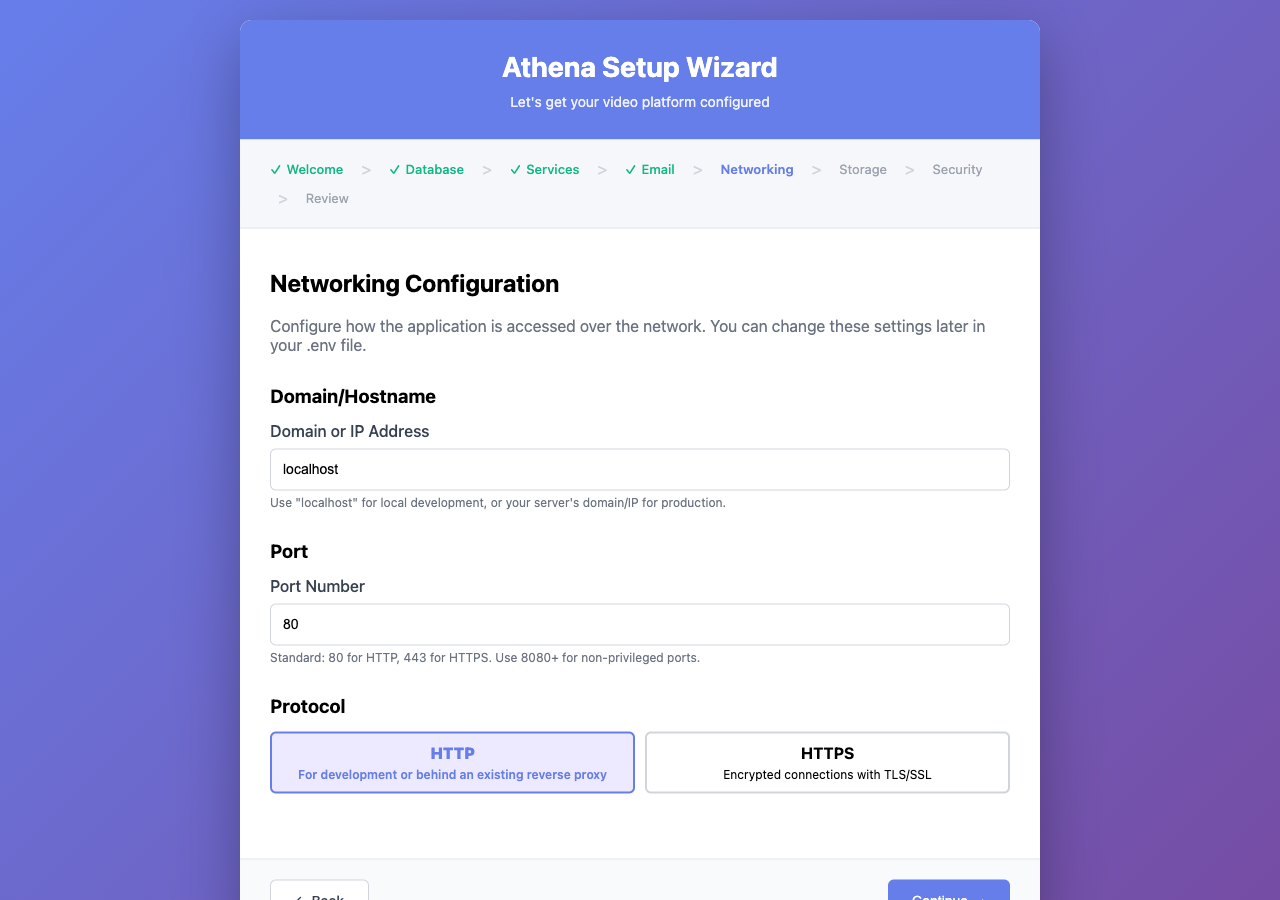 Networking Configuration